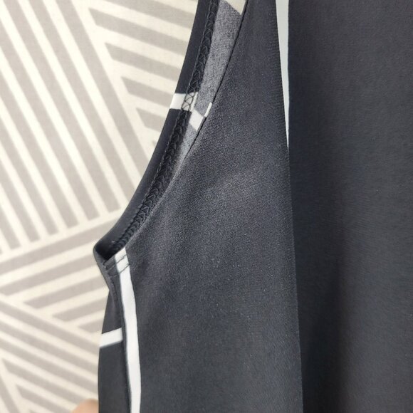 Clara Sun Woo Dress Size XS stretch Black White Knee Length Stretch Casual - Picture 4 of 7